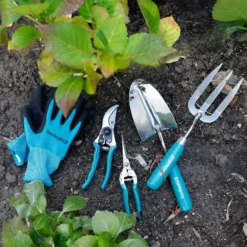 House Beautiful Garden Gloves - Teal -Garden And Outdoor Goods Store 13188714 4304928026810794