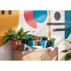 Homebase Metal Watering Can 1L - Teal -Garden And Outdoor Goods Store 13188717 1894948236341226