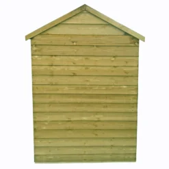 Shire 4x3ft Pressure Treated Double Door Overlap Garden Shed -Garden And Outdoor Goods Store 13505241 1774926475454823
