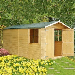Shire 7 X 13ft Jersey Double Door Garden Shed -Garden And Outdoor Goods Store 13505249 3264926469994661