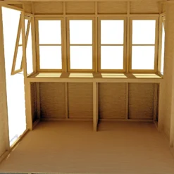 Shire 6 X 6ft Sun Pent Shed - Including Installation -Garden And Outdoor Goods Store 13505280 1374931994421548