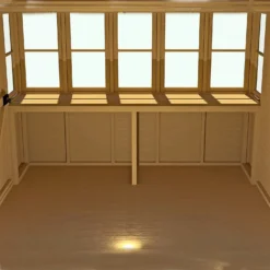 Shire 8 X 6ft Sun Pent Shed -Garden And Outdoor Goods Store 13505284 1414931993360667