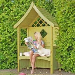 Shire 4x2ft Arum Garden Arbour -Garden And Outdoor Goods Store 13505351 1254932698218683
