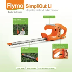Flymo SimpliCut Cordless Hedge Trimmer 8 Flymo SimpliCut Cordless Hedge Trimmer -Garden And Outdoor Goods Store 13524808 1594936857993480