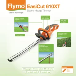 Flymo EasiCut 610XT Hedge Trimmer -Garden And Outdoor Goods Store 13524810 5224936857421032