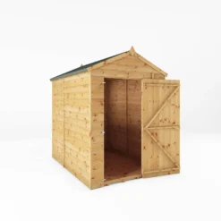 Mercia 7ft X 5ft Premium Windowless Shiplap Apex Shed - Including Installation -Garden And Outdoor Goods Store 13555770 9454949336826408