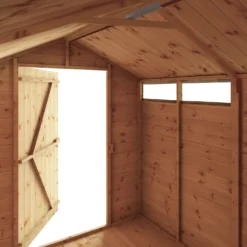 Mercia 8ft X 6ft Premium Shiplap Security Apex Shed -Garden And Outdoor Goods Store 13555783 2575033256303387