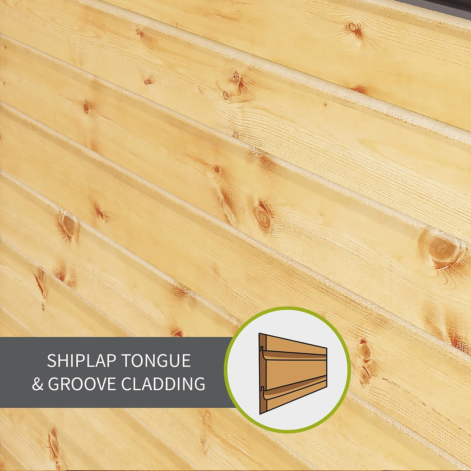 Mercia 10ft X 8ft Premium Shiplap Apex Shed - Including Installation 4 Mercia 10ft X 8ft Premium Shiplap Apex Shed - Including Installation - Image 4
