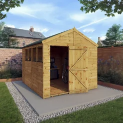 Mercia 10ft X 8ft Premium Shiplap Apex Shed - Including Installation 18 Mercia 10ft X 8ft Premium Shiplap Apex Shed - Including Installation -Garden And Outdoor Goods Store 13555791 7124949338894005