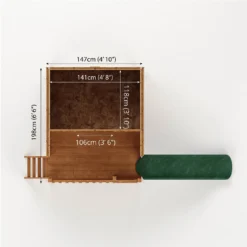 Mercia 5ft X 6ft Pent Playhouse With Tower & Slide - Installation Included 18 Mercia 5ft X 6ft Pent Playhouse With Tower & Slide - Installation Included -Garden And Outdoor Goods Store 13555814 4714951148174196