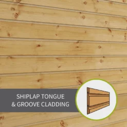 Mercia 5ft X 6ft Pent Wooden Playhouse With Tower - Installation Included -Garden And Outdoor Goods Store 13555820 9894951147530729