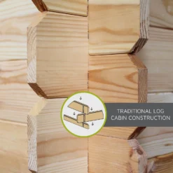 Mercia 4.5m X 3.5m Home Office Log Cabin 44mm -Garden And Outdoor Goods Store 13555849 1925025545618718