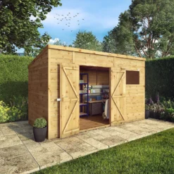 Mercia 12ft X 6ft Premium Shiplap Pent Shed -Garden And Outdoor Goods Store 13555860 1294949337797022