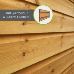 Mercia 12ft X 6ft Premium Shiplap Pent Shed -Garden And Outdoor Goods Store 13555860 4874949337372357