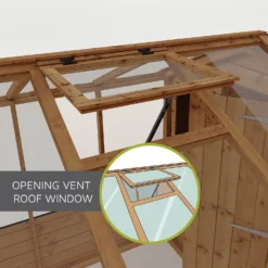 Mercia Wooden Greenhouse - 4x6ft -Garden And Outdoor Goods Store 13628419 6835028840008946