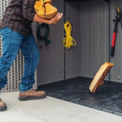 Lifetime Plastic Outdoor Utility Shed -Garden And Outdoor Goods Store 13660825 1074949054272143