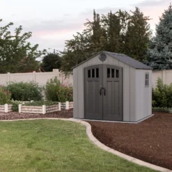 Lifetime Plastic Outdoor Storage Shed - 8x7.5ft -Garden And Outdoor Goods Store 13660827 2104949053262331