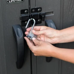 Lifetime Plastic Outdoor Storage Shed - 8x10ft -Garden And Outdoor Goods Store 13660829 1984949046215460
