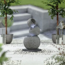 Stylish Fountain Illusion Falls Water Feature With LEDs 11 Stylish Fountain Illusion Falls Water Feature With LEDs -Garden And Outdoor Goods Store 13846045 3854962027687717