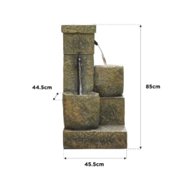 Stylish Fountain Cotswold Trough Water Feature With LEDs -Garden And Outdoor Goods Store 13846057 1014962028107174