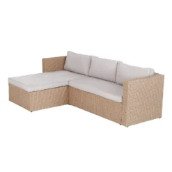Alexandria Rattan Effect Garden Corner Sofa Set -Garden And Outdoor Goods Store 13936306 1115022386545089