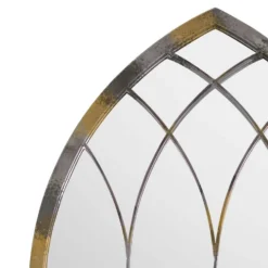 MirrorOutlet Rose Garden Rustic Arch Extra Large Metal Garden Mirror - 161x72cm 5 MirrorOutlet Rose Garden Rustic Arch Extra Large Metal Garden Mirror - 161x72cm -Garden And Outdoor Goods Store 13950562 1394987139108541