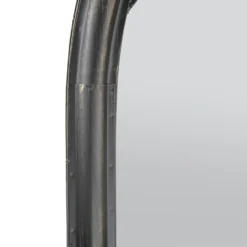 MirrorOutlet Black Somerley Chapel Arch Extra Large Metal Garden Mirror - 150x81cm -Garden And Outdoor Goods Store 13950566 1884987173096960