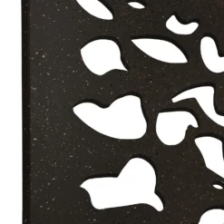 Amarelle Large Metal Leaf Design Decorative Garden Screen Mirror - 120x60cm -Garden And Outdoor Goods Store 13950571 1014987139457855