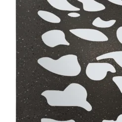 Amarelle Extra Large Metal Leaf Design Decorative Garden Screen Mirror - 180x90cm -Garden And Outdoor Goods Store 13950579 2024987138984512