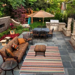 Homebase Outdoor Rug - Bohemian 160x230cm -Garden And Outdoor Goods Store 13953339 1374989199366050