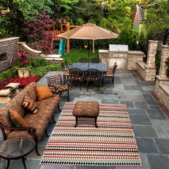 Homebase Outdoor Rug - Bohemian 240x300cm -Garden And Outdoor Goods Store 13953343 1934989199474581