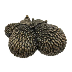Bronze Look Hedgehog Family Garden Ornament -Garden And Outdoor Goods Store 13965951 1175014596849216