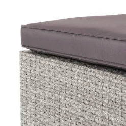 Alexandria Rattan Effect Garden Corner Sofa Set - Ash Grey -Garden And Outdoor Goods Store 13971225 1575022704549355