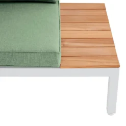 Spirit Metal Garden Corner Sofa Set - Green -Garden And Outdoor Goods Store 13996531 7415055071573595