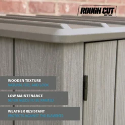 LIFETIME 1500L Vertical Storage Shed - Rough-Cut Brown 12 LIFETIME 1500L Vertical Storage Shed - Rough-Cut Brown -Garden And Outdoor Goods Store 13997404 4544999835315715