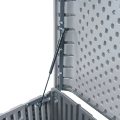 LIFETIME 515L Modern Outdoor Storage Deck Box - Rough-Cut Grey 14 LIFETIME 515L Modern Outdoor Storage Deck Box - Rough-Cut Grey -Garden And Outdoor Goods Store 13997405 1725000055509940