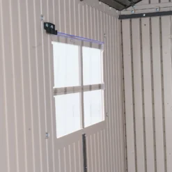 Lifetime 7x7ft Outdoor Storage Shed - Beige -Garden And Outdoor Goods Store 13997407 1124999834936641