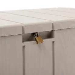 Toomax Bravo Garden Storage Box 270L - Warm Grey 16 Toomax Bravo Garden Storage Box 270L - Warm Grey -Garden And Outdoor Goods Store 13997481 1505004537275931