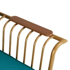 Omari Metal Garden Sofa Set - Teal & Gold -Garden And Outdoor Goods Store 14005703 1125022638254731