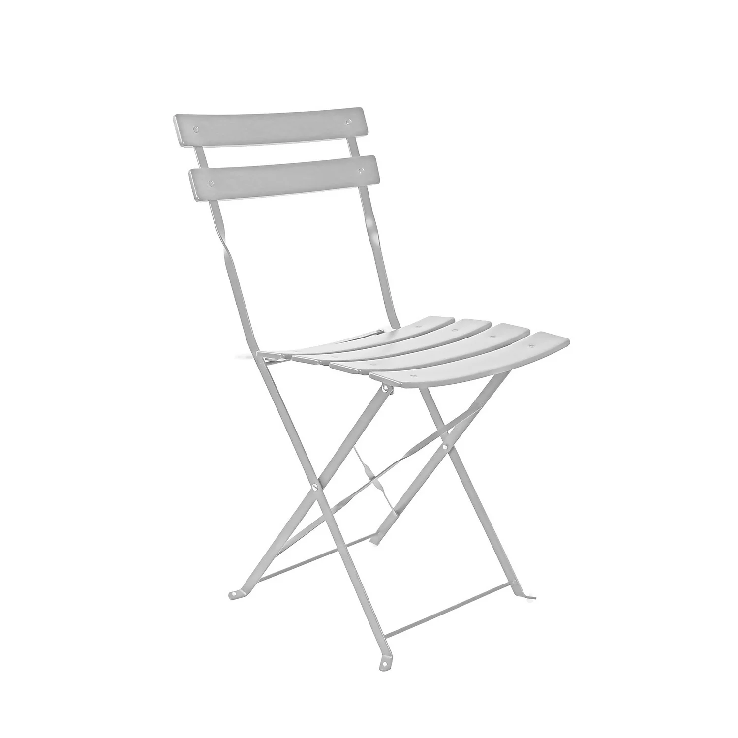 Millie Metal Bistro Set - Grey 4 Millie Metal Bistro Set - Grey - Image 4