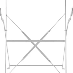 Millie Metal Bistro Set - Grey 17 Millie Metal Bistro Set - Grey -Garden And Outdoor Goods Store 14005781 1735018249918787