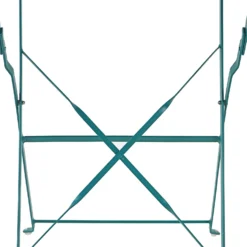 Millie Metal Bistro Set - Green -Garden And Outdoor Goods Store 14005782 2105018249850003