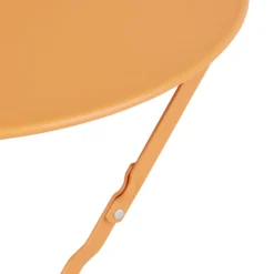 Millie Metal Bistro Set - Yellow -Garden And Outdoor Goods Store 14005784 1765022384550425